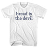 Bread Is The Devil Rage Font Womens Cotton Junior Cut T-Shirt by Tribe Lacrosse