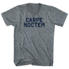 Carpe Noctem Tri-Blend V-neck Womens Junior Cut T-shirt by Tribe Lacrosse