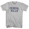 Cereal Kills Womens Cotton Junior Cut T-Shirt by Tribe Lacrosse