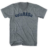 ColoRADo Tri-Blend V-neck Womens Junior Cut T-shirt by Tribe Lacrosse
