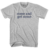 Come And Get Some Rage Font Womens Cotton Junior Cut T-Shirt by Tribe Lacrosse