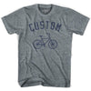 Custom City Vintage Bicycle Bike T-shirt By Ultras