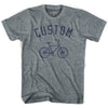 Custom City Vintage Bicycle Bike T-shirt By Ultras