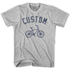 Custom City Vintage Bicycle Bike T-shirt By Ultras