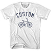 Custom City Vintage Bicycle Bike T-shirt By Ultras