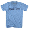 Custom City Adult Tri-Blend V-neck T-shirt by Tribe Lacrosse