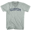 Custom City Adult Tri-Blend V-neck T-shirt by Tribe Lacrosse