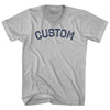 Custom City Adult Tri-Blend V-neck T-shirt by Tribe Lacrosse
