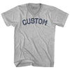 Custom City Adult Cotton V-neck T-shirt by Tribe Lacrosse