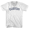 Custom City Adult Tri-Blend V-neck T-shirt by Tribe Lacrosse