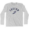 Custom Track Wings Long Sleeve T-shirt By Ultras