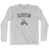 Custom City Tricycle Long Sleeve T-shirt By Ultras