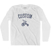 Custom City Tricycle Long Sleeve T-shirt By Ultras