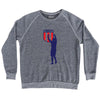 Dos A Cero 2-0 Silhouette USA Soccer Win Over Mexico Adult Tri-Blend Sweatshirt by Tribe Lacrosse