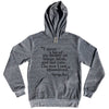 George Best Quote Soccer Tri-Blend Hoodie by Tribe Lacrosse
