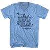George Best Quote Soccer Adult Tri-Blend V-neck T-shirt by Tribe Lacrosse