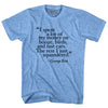 George Best Quote Soccer Adult Tri-Blend T-shirt by Tribe Lacrosse