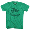 George Best Quote Soccer Adult Tri-Blend T-shirt by Tribe Lacrosse