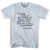 George Best Quote Soccer Adult Tri-Blend T-shirt by Tribe Lacrosse