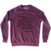 George Best Quote Soccer Adult Tri-Blend Sweatshirt by Tribe Lacrosse