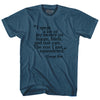 George Best Quote Soccer Adult Cotton T-shirt by Tribe Lacrosse