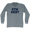 Gym Shirt Adult Tri-Blend Long Sleeve T-shirt by Tribe Lacrosse