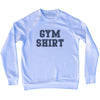 Gym Shirt Adult Tri-Blend Sweatshirt by Tribe Lacrosse
