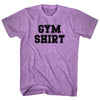 Gym Shirt Adult Tri-Blend T-shirt by Tribe Lacrosse