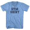 Gym Shirt Adult Tri-Blend V-neck T-shirt by Tribe Lacrosse