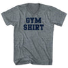 Gym Shirt Tri-Blend V-neck Womens Junior Cut T-shirt by Tribe Lacrosse