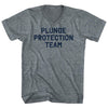 Plunge Protection Team Tri-Blend V-neck Womens Junior Cut T-shirt by Tribe Lacrosse
