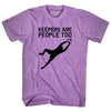 Soccer Goal Keepers Are People Too Adult Tri-Blend T-shirt by Tribe Lacrosse