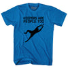 Soccer Goal Keepers Are People Too Adult Cotton T-shirt by Tribe Lacrosse