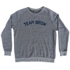 Team Grow Adult Tri-Blend Sweatshirt by Tribe Lacrosse