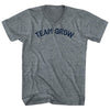 Team Grow Adult Tri-Blend V-neck T-shirt by Tribe Lacrosse