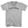 Team Grow Adult Cotton V-neck T-shirt by Tribe Lacrosse