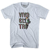 Viva El Tri Mexico Soccer Miguel Herrera Adult Tri-Blend T-shirt by Tribe Lacrosse