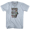 Viva El Tri Mexico Soccer Miguel Herrera Adult Tri-Blend V-neck T-shirt by Tribe Lacrosse