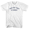 Your Best Asset Is Mindset Womens Cotton Junior Cut T-Shirt by Tribe Lacrosse