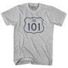 101 Road Sign Womens Cotton Junior Cut T-Shirt by Tribe Lacrosse