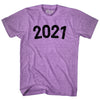 2021 Year Celebration Adult Tri-Blend T-shirt by Tribe Lacrosse