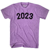 2023 Year Celebration Adult Tri-Blend T-shirt by Tribe Lacrosse