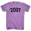 2031 Year Celebration Adult Tri-Blend T-shirt by Tribe Lacrosse