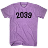 2039 Year Celebration Adult Tri-Blend T-shirt by Tribe Lacrosse