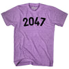 2047 Year Celebration Adult Tri-Blend T-shirt by Tribe Lacrosse