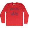 365 Days Bike Adult Tri-Blend Long Sleeve T-shirt by Tribe Lacrosse