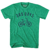 365 Days Bike Adult Tri-Blend T-shirt by Tribe Lacrosse