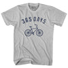 365 Days Bike Adult Cotton T-shirt by Tribe Lacrosse