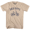 365 Days Bike Adult Cotton T-shirt by Tribe Lacrosse