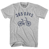 365 Days Bike Womens Cotton Junior Cut T-Shirt by Tribe Lacrosse